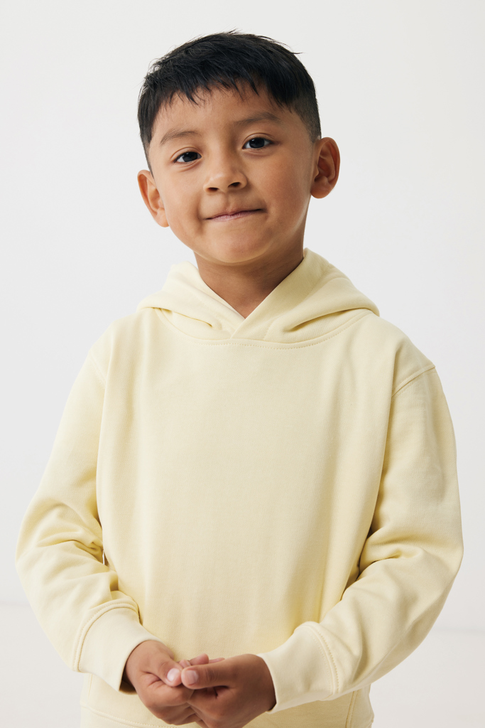 IQONIQ Yengo kids recycled cotton hoodie with sidepockets