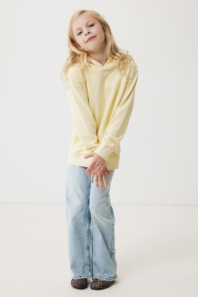 IQONIQ Yengo kids recycled cotton hoodie with sidepockets