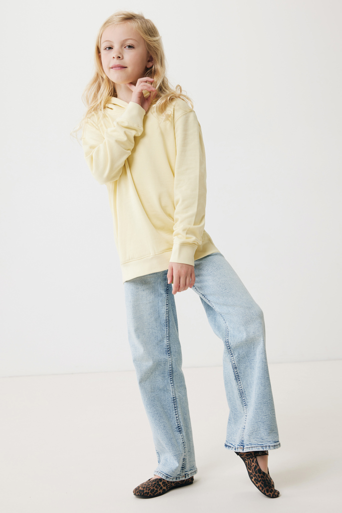 IQONIQ Yengo kids recycled cotton hoodie with sidepockets
