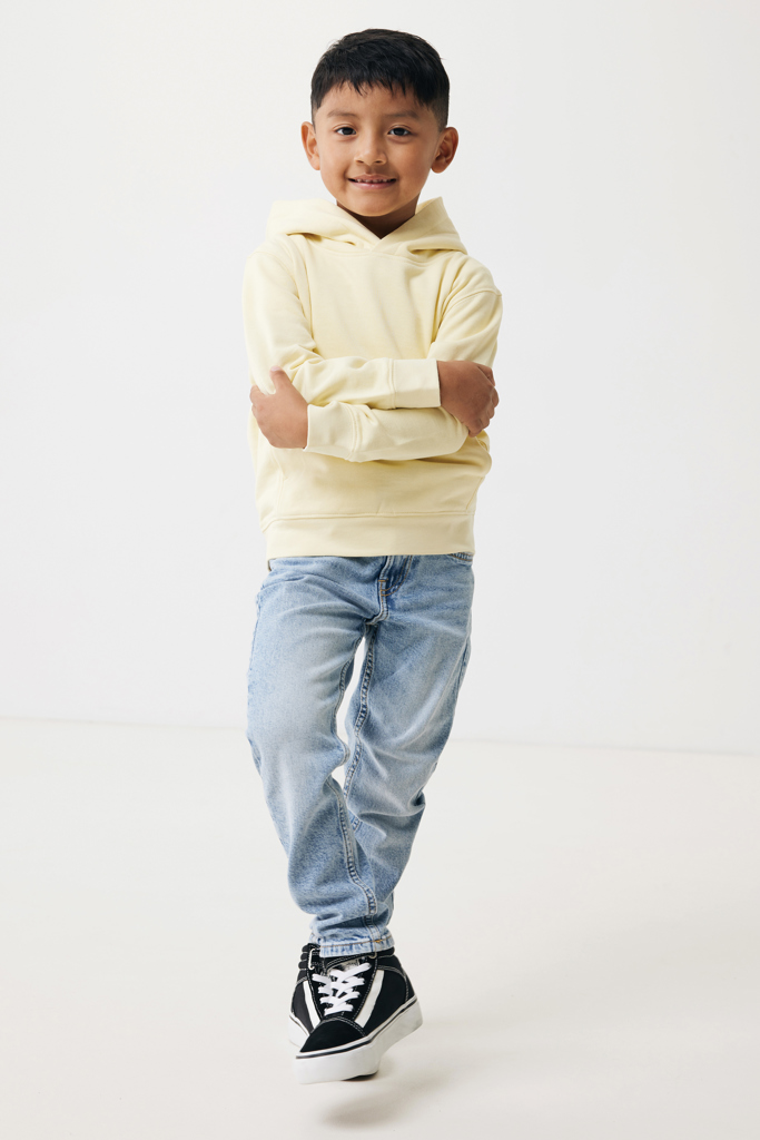 IQONIQ Yengo kids recycled cotton hoodie with sidepockets