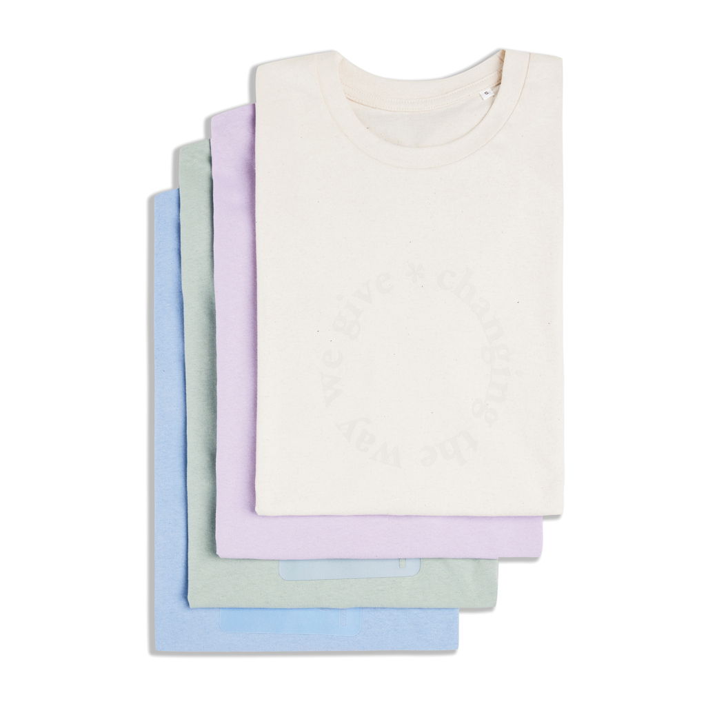 IQONIQ Manuel recycled cotton t-shirt undyed