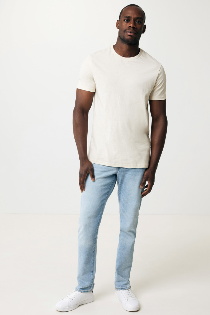 IQONIQ Manuel recycled cotton t-shirt undyed
