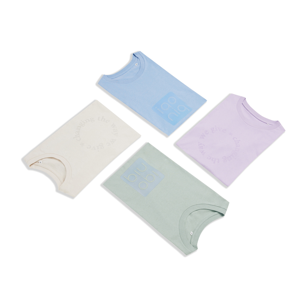 IQONIQ Manuel recycled cotton t-shirt undyed