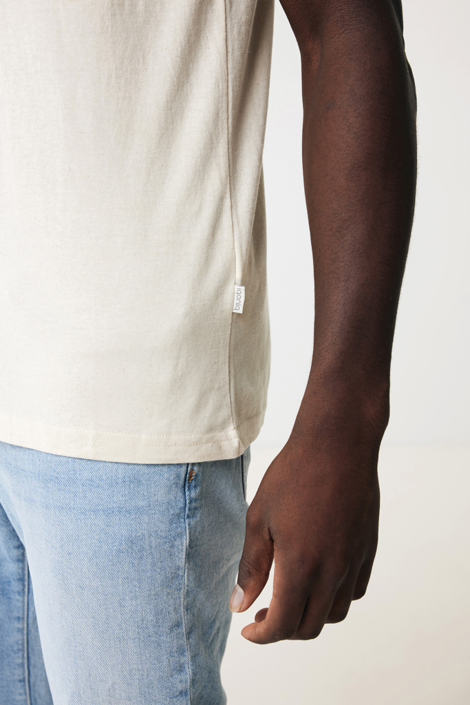 IQONIQ Manuel recycled cotton t-shirt undyed