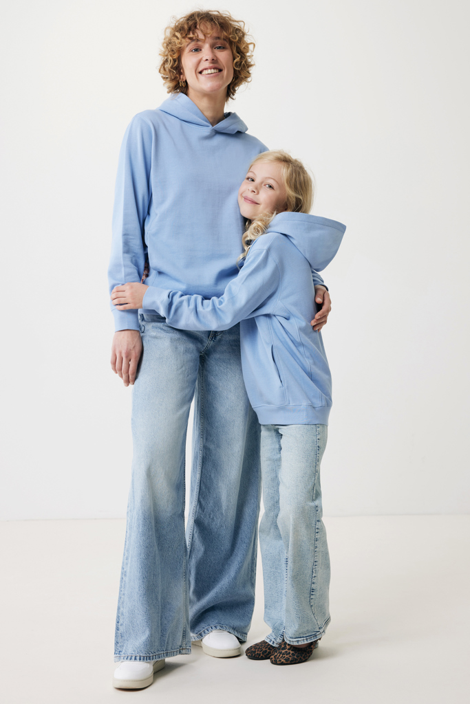 IQONIQ Yengo kids recycled cotton hoodie with sidepockets