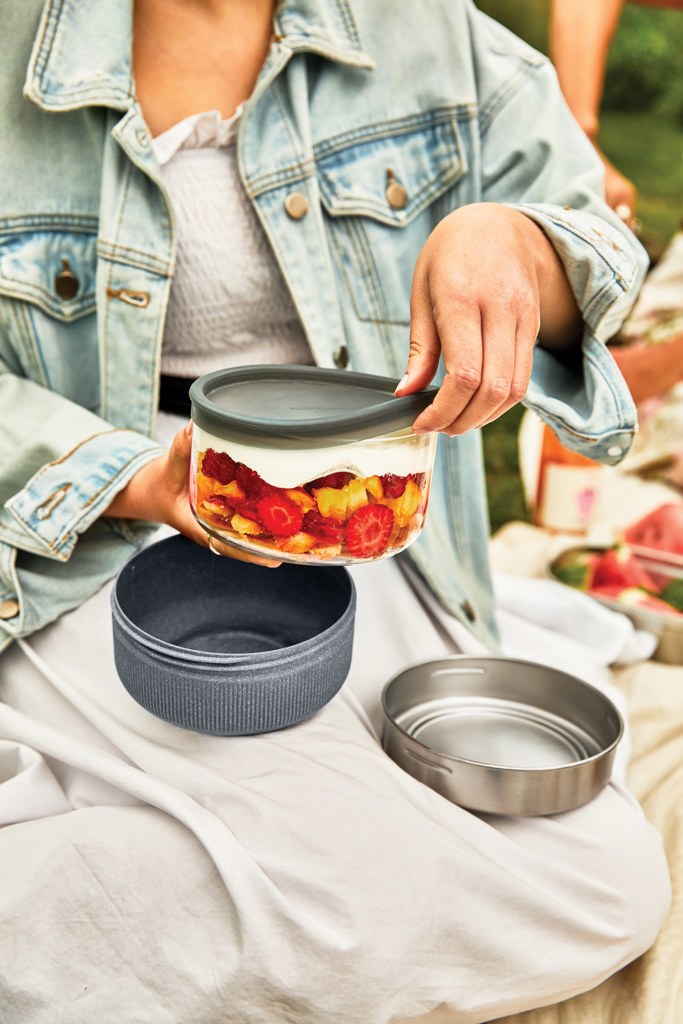 Bowl de vidrio Black+Blum 750ml
