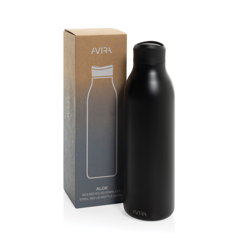 Botella agua Avira Alok RCS Re-Steel 360 de 600 ml