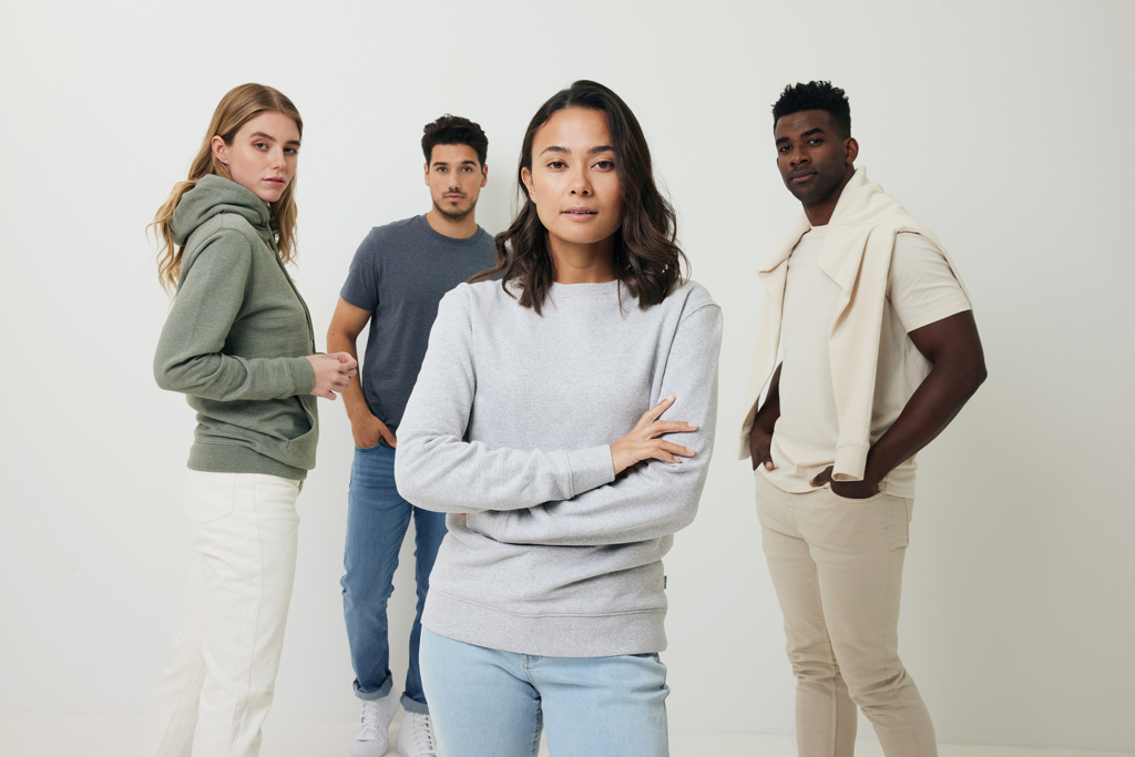 IQONIQ Manuel recycled cotton t-shirt undyed