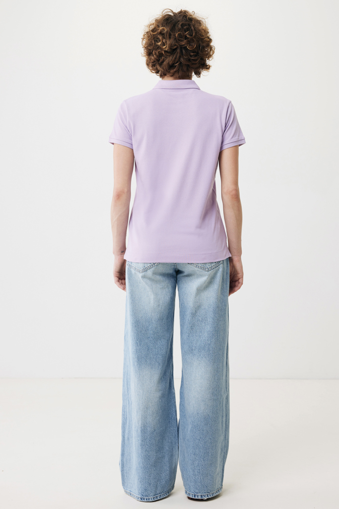 Polo IQONIQ Yosemite piqué algodón reciclado de mujer