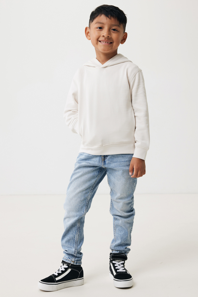IQONIQ Yengo kids recycled cotton hoodie with sidepockets