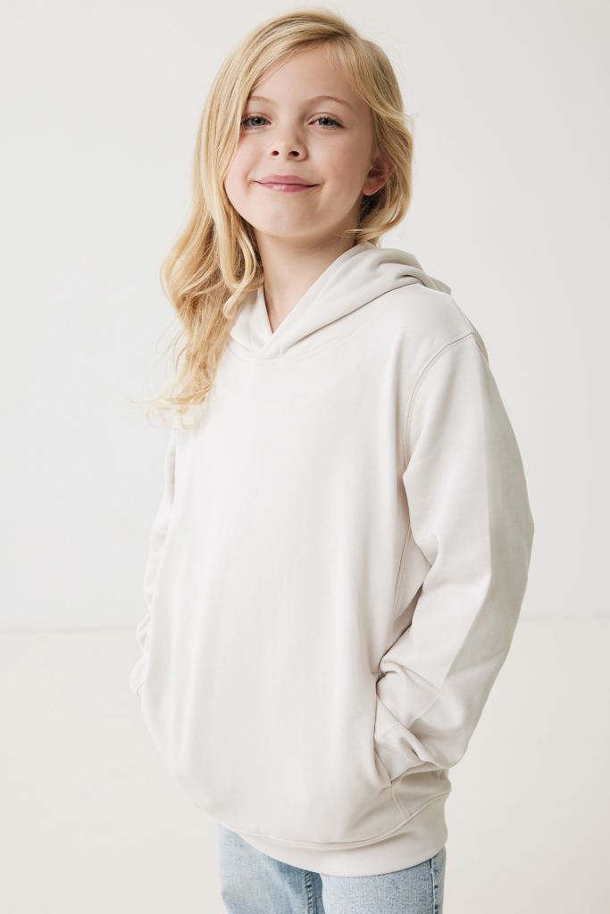IQONIQ Yengo kids recycled cotton hoodie with sidepockets