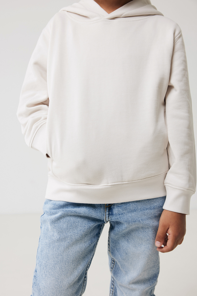 IQONIQ Yengo kids recycled cotton hoodie with sidepockets
