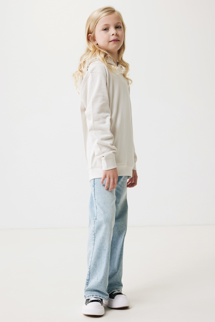 IQONIQ Yengo kids recycled cotton hoodie with sidepockets