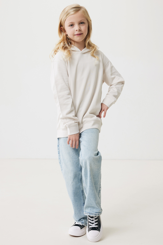IQONIQ Yengo kids recycled cotton hoodie with sidepockets