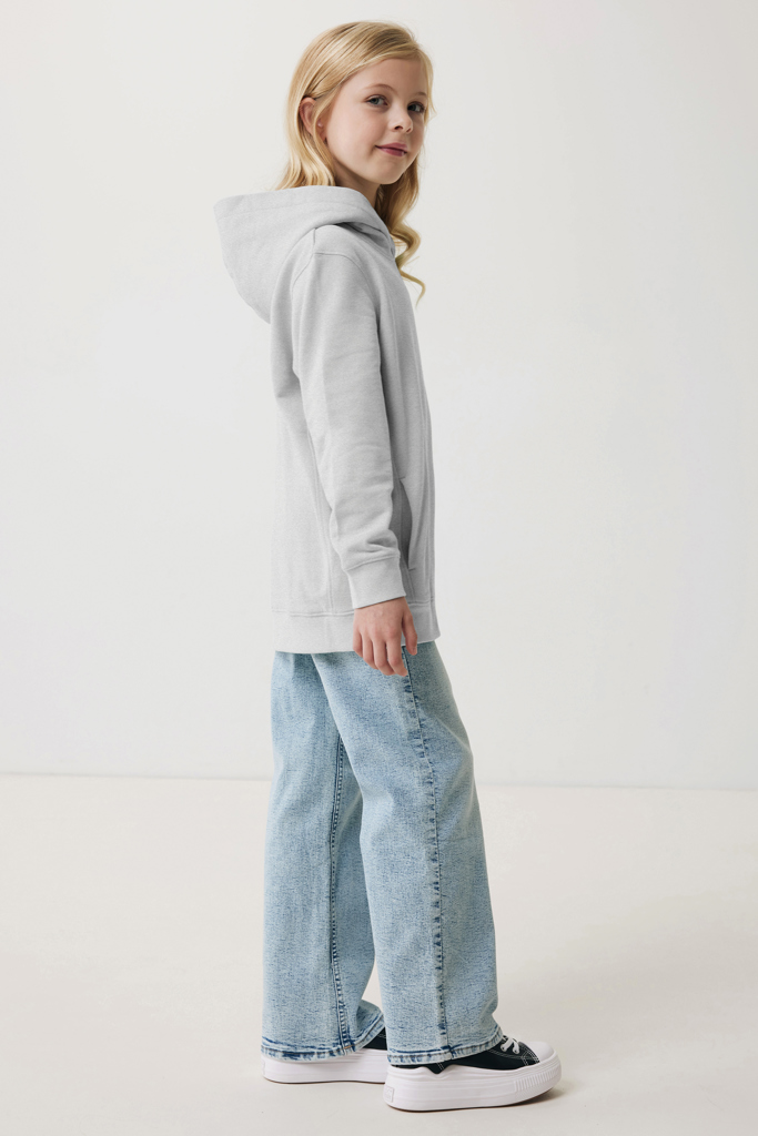 IQONIQ Yengo kids recycled cotton hoodie with sidepockets