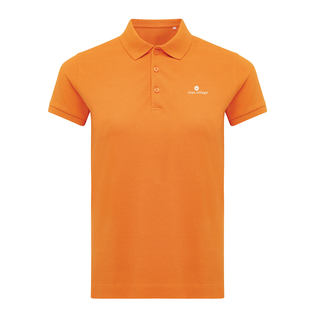Polo IQONIQ Yosemite piqué algodón reciclado de mujer