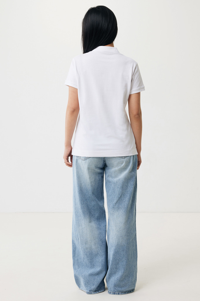 Polo IQONIQ Yosemite piqué algodón reciclado de mujer