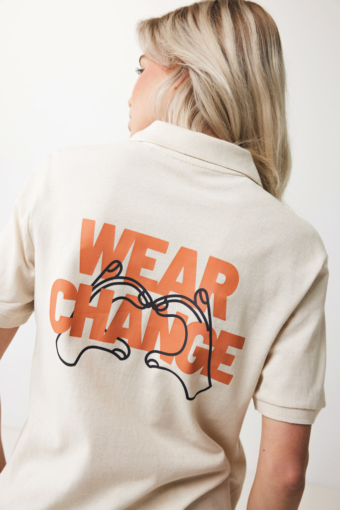 Polo IQONIQ Yosemite piqué algodón reciclado de mujer