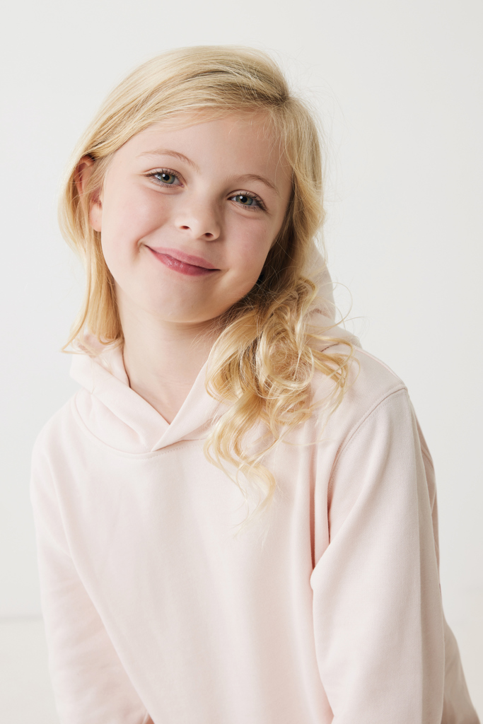 IQONIQ Yengo kids recycled cotton hoodie with sidepockets