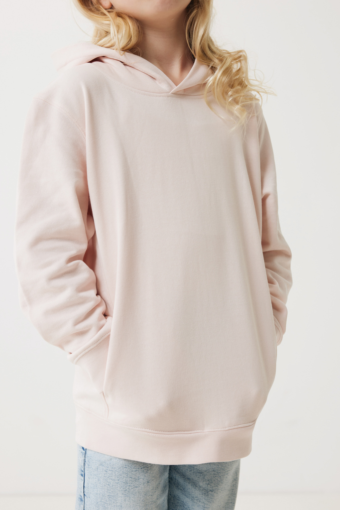 IQONIQ Yengo kids recycled cotton hoodie with sidepockets