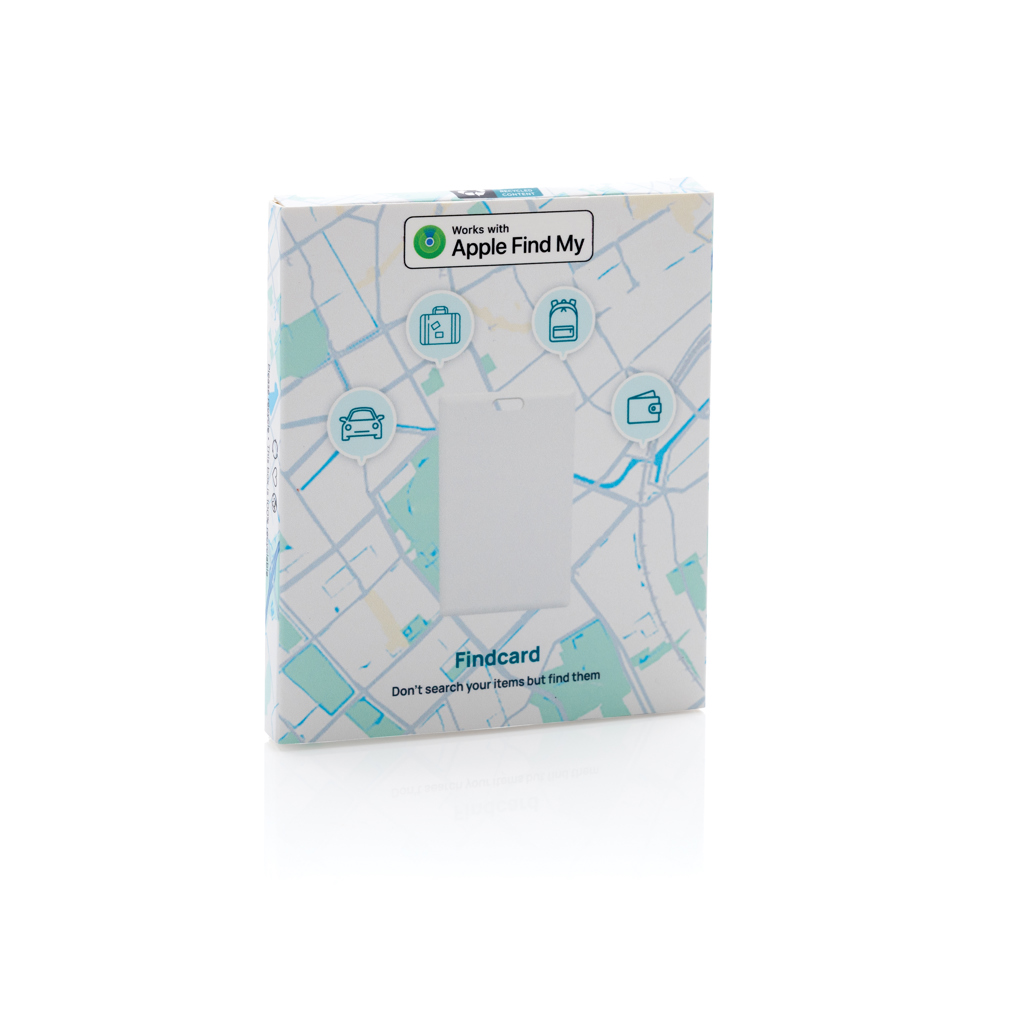 Tarjeta Findcard de plástico reciclado RCS