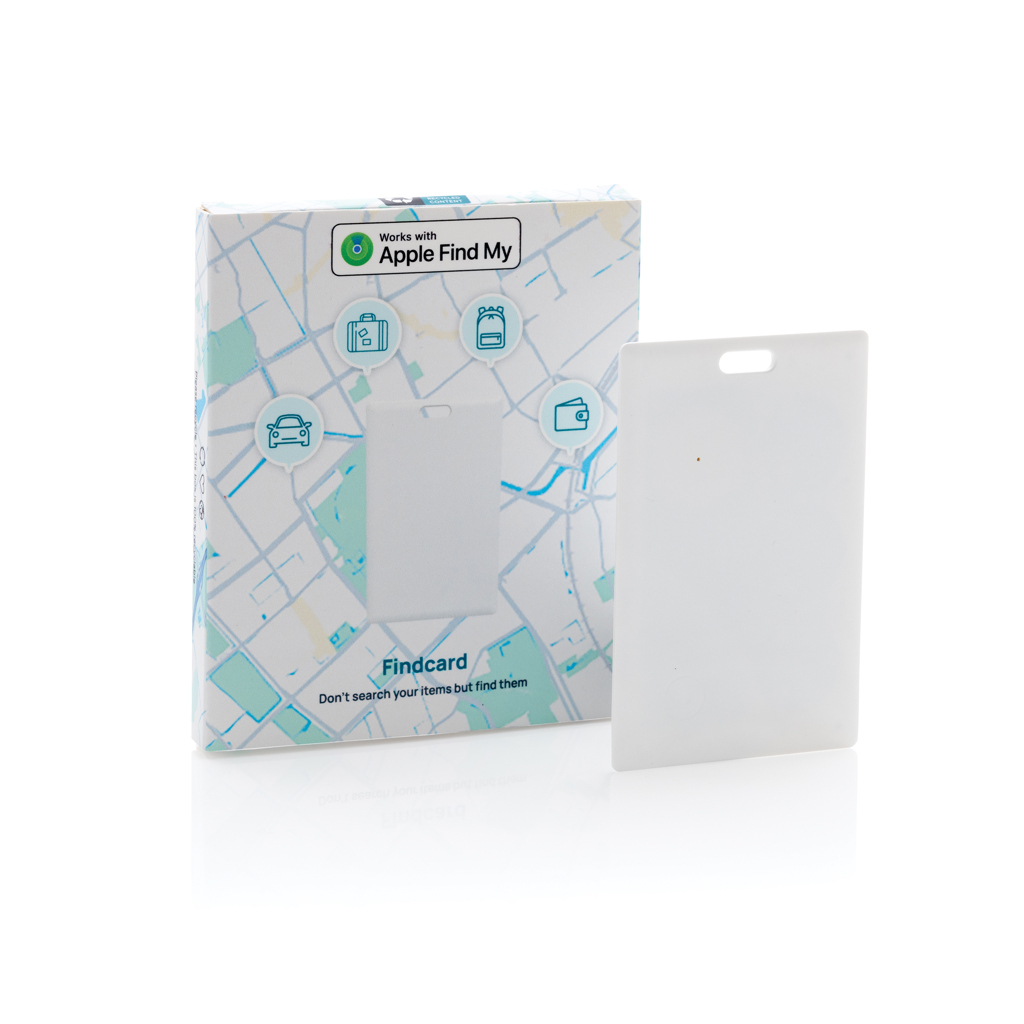 Tarjeta Findcard de plástico reciclado RCS