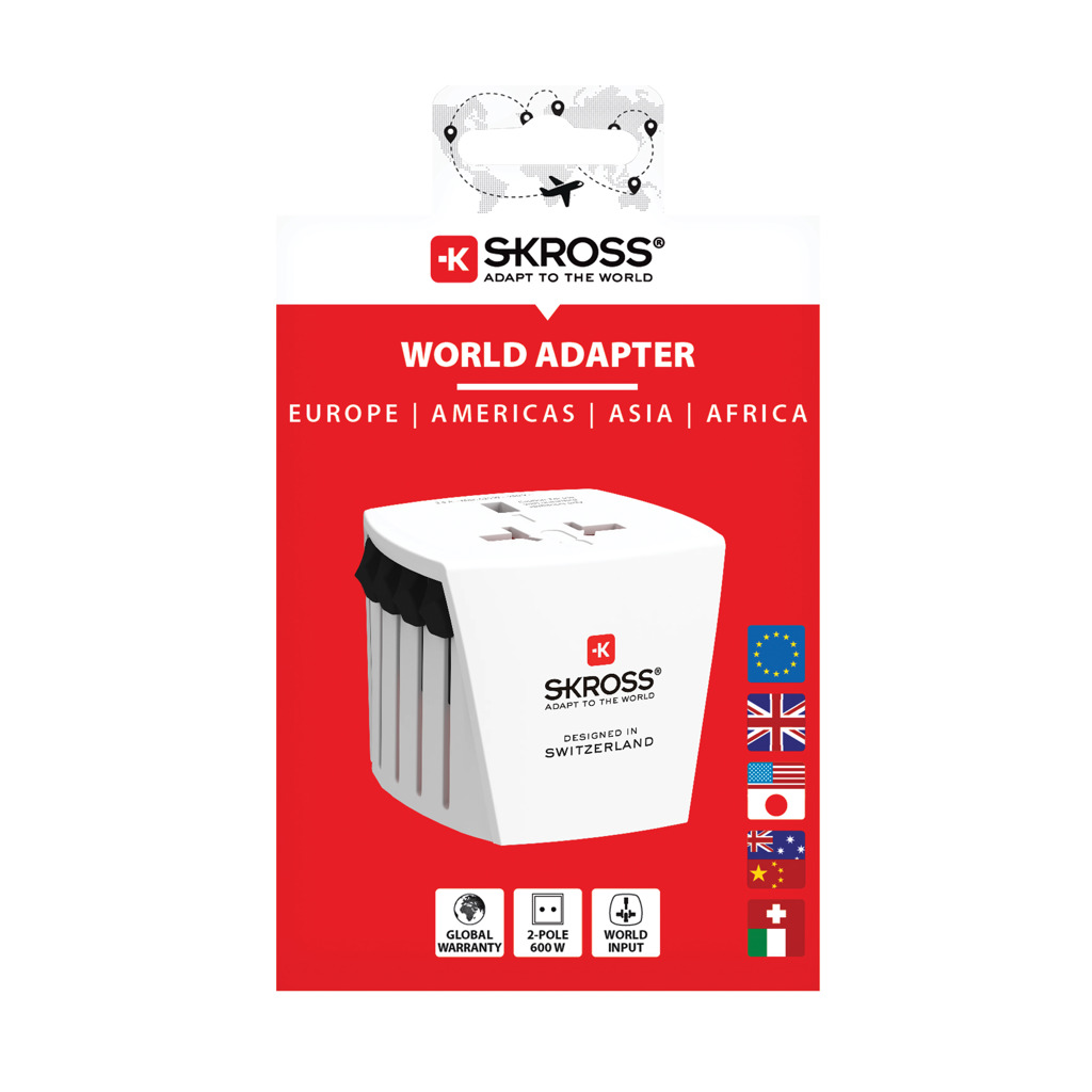 Adaptador de viaje mundial SKROSS MUV