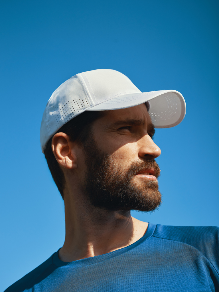 Gorra deportiva Impact AWARE™ RPET de 6 paneles