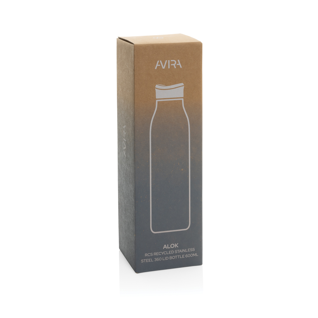 Botella agua Avira Alok RCS Re-Steel 360 de 600 ml