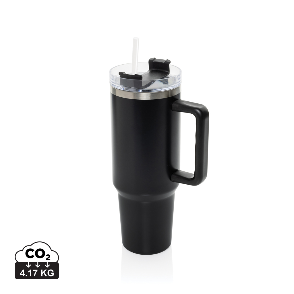 Vaso de acero reciclado RCS Peakflow 1200 ml