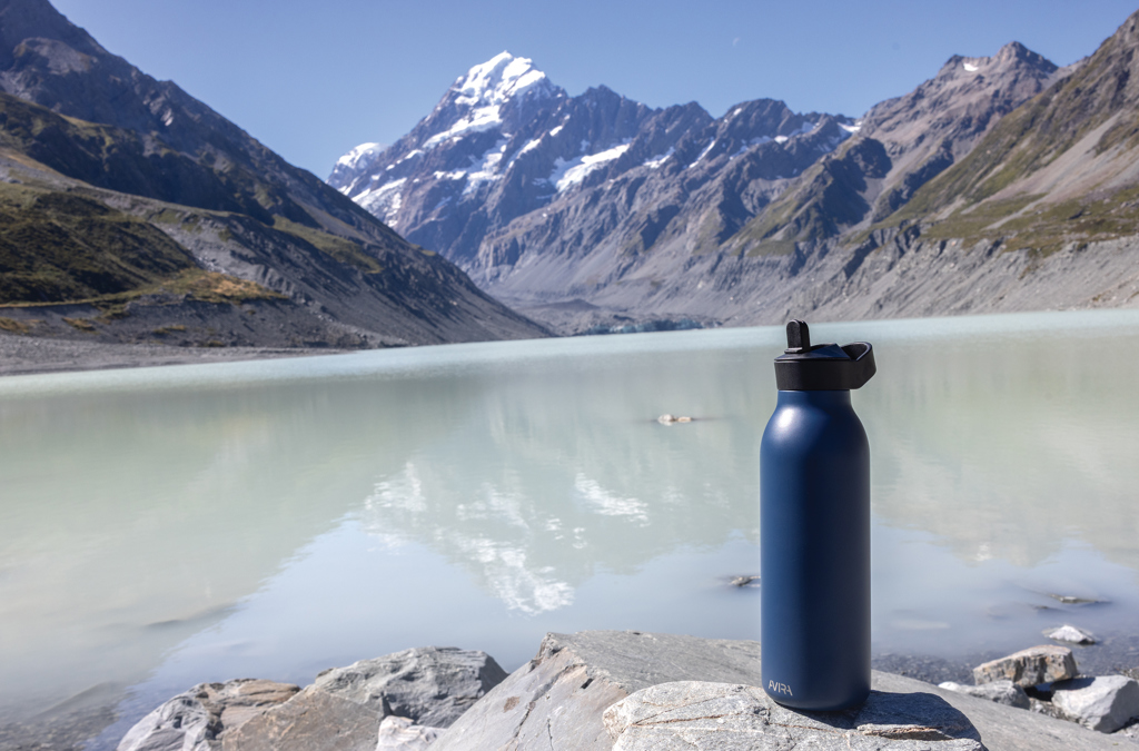 Botella de agua Avira Ara RCS con tapa acero 500 ml
