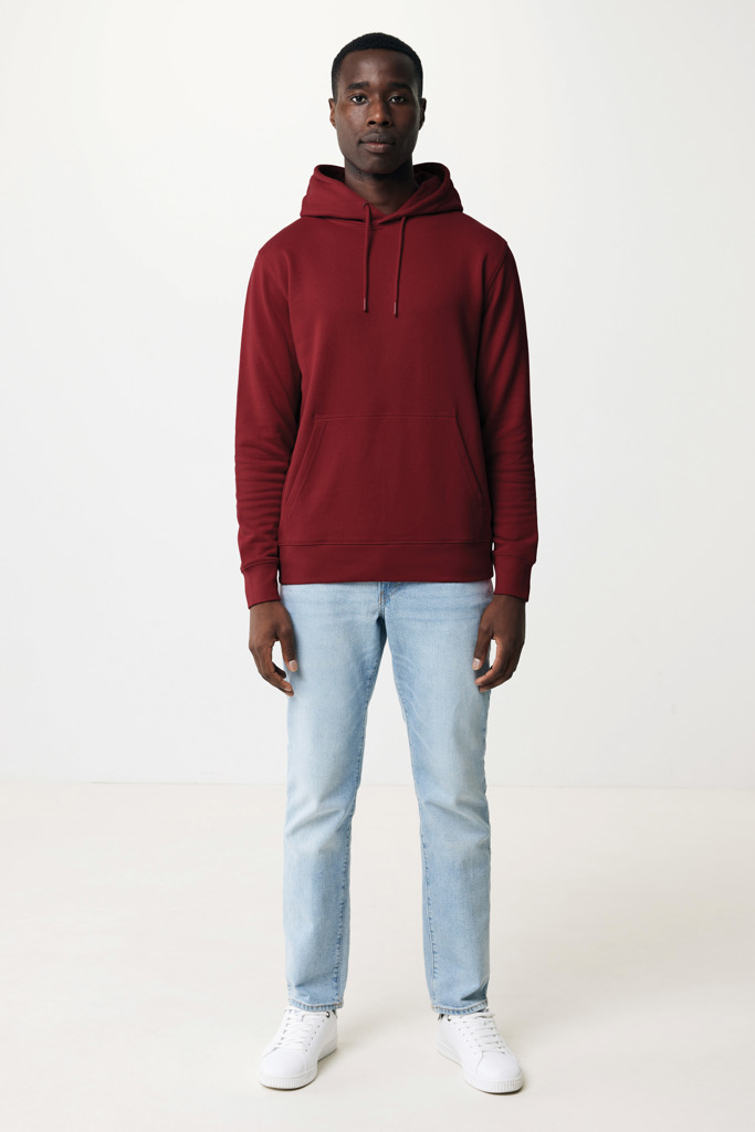 IQONIQ Rila lightweight recycled cotton hoodie