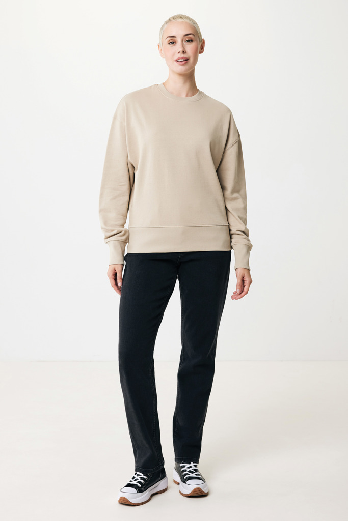 IQONIQ Kruger Sudadera Cuello Redondo Relax Fit Algodón Reci