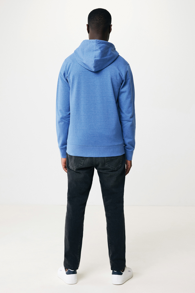 IQONIQ Abisko recycled cotton zip through hoodie