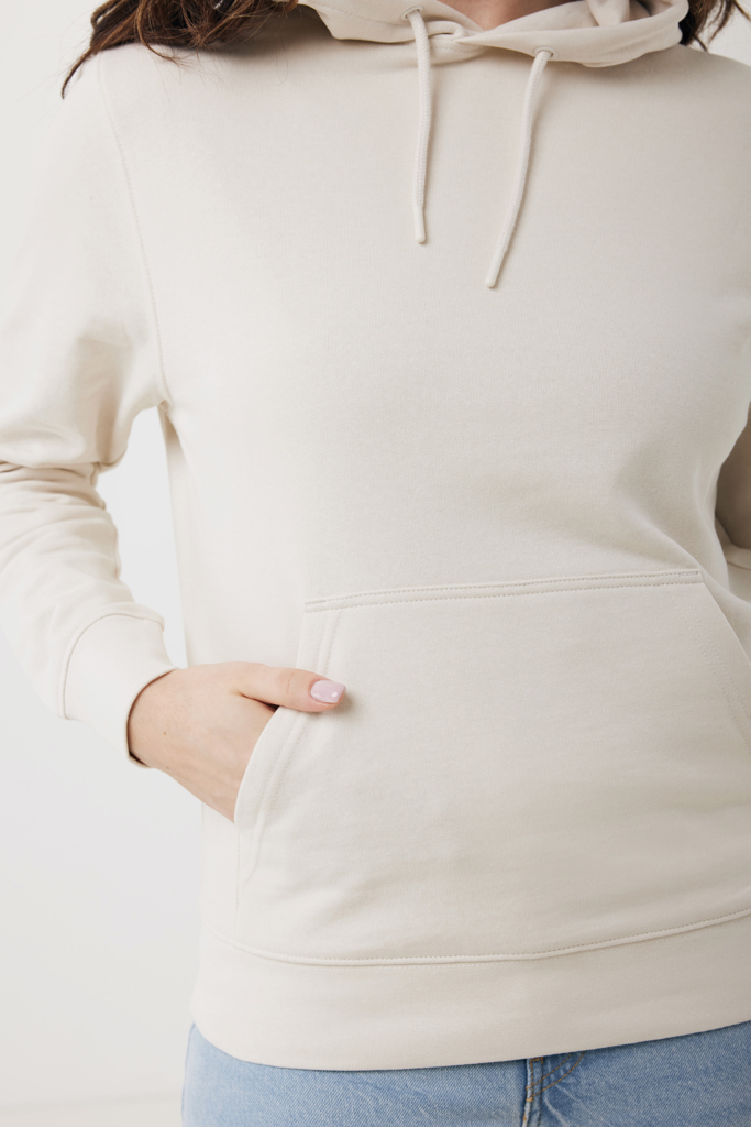 IQONIQ Rila lightweight recycled cotton hoodie