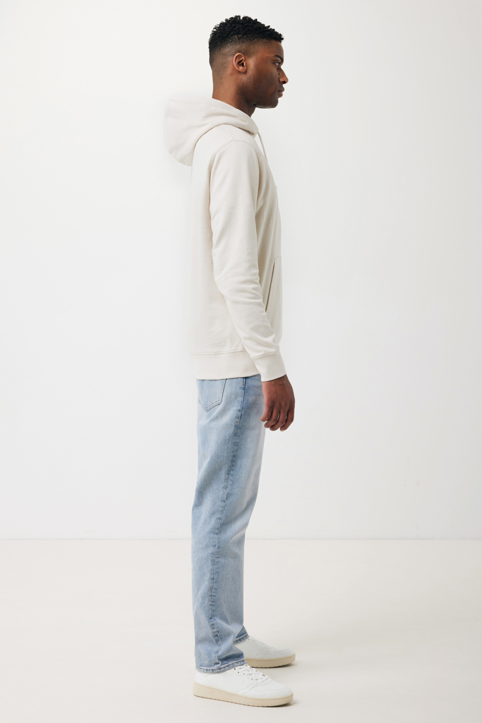 IQONIQ Rila lightweight recycled cotton hoodie