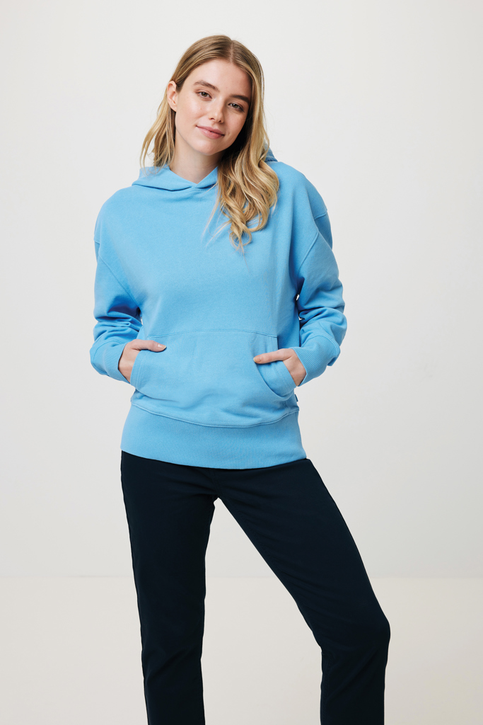 IQONIQ Yoho recycled cotton relaxed hoodie