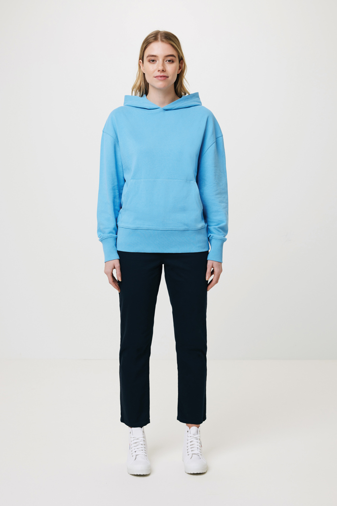 IQONIQ Yoho recycled cotton relaxed hoodie