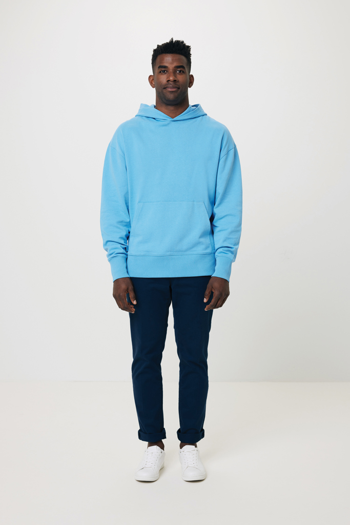 IQONIQ Yoho recycled cotton relaxed hoodie