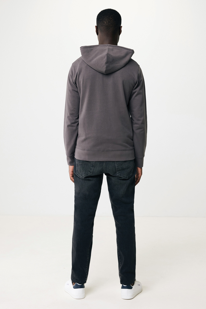 IQONIQ Abisko recycled cotton zip through hoodie