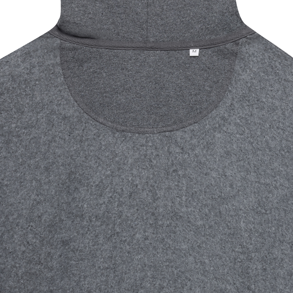 IQONIQ Abisko recycled cotton zip through hoodie