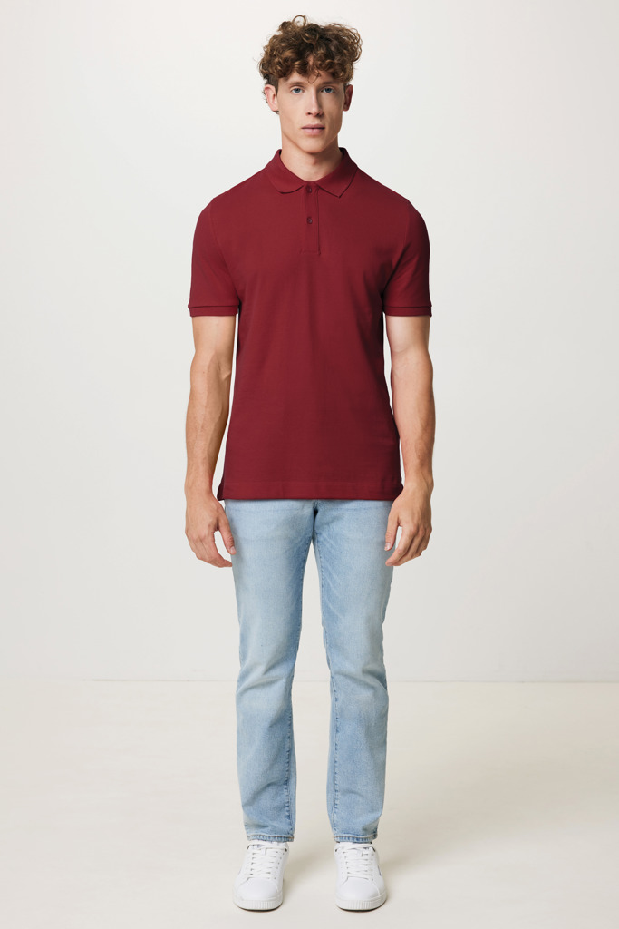 IQONIQ Yosemite Polo Pique Unisex Algodón Reciclado