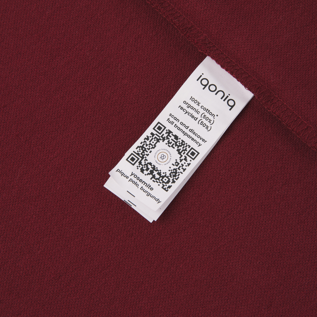 IQONIQ Yosemite Polo Pique Unisex Algodón Reciclado