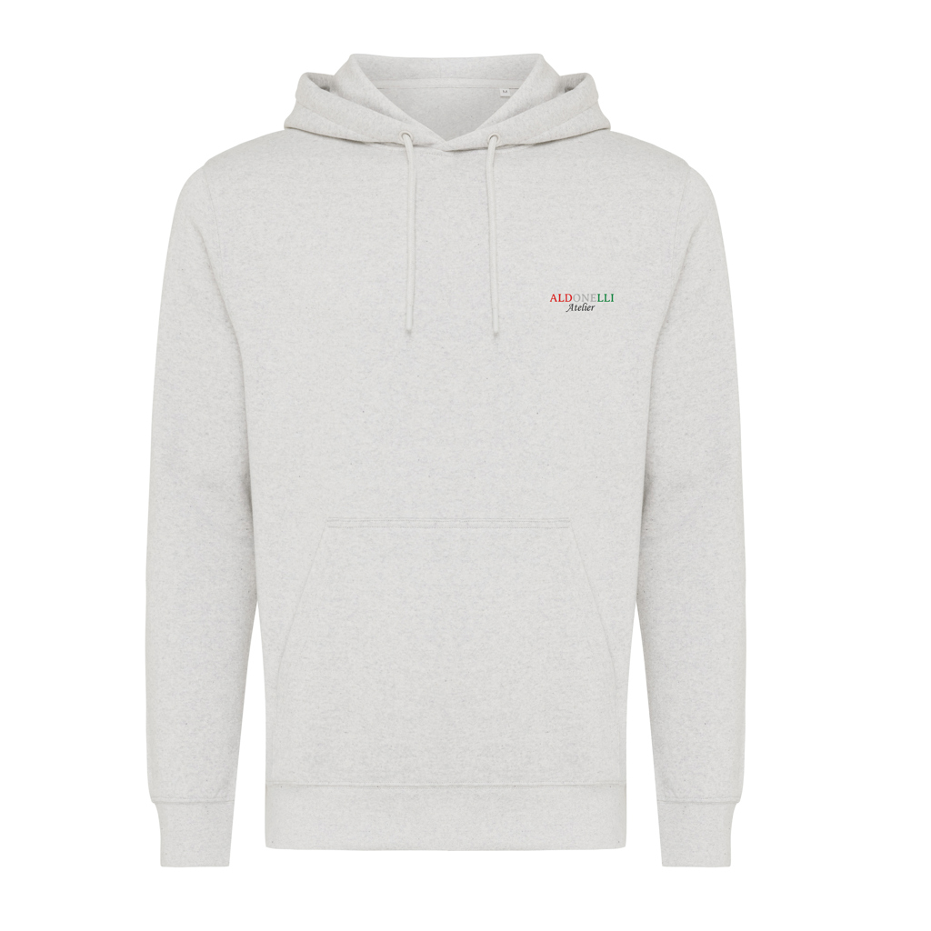IQONIQ Rila lightweight recycled cotton hoodie