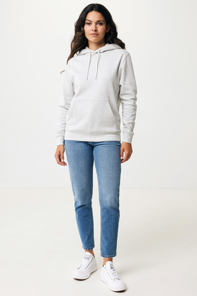 IQONIQ Rila lightweight recycled cotton hoodie