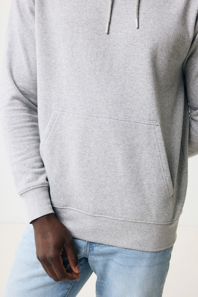 IQONIQ Rila lightweight recycled cotton hoodie