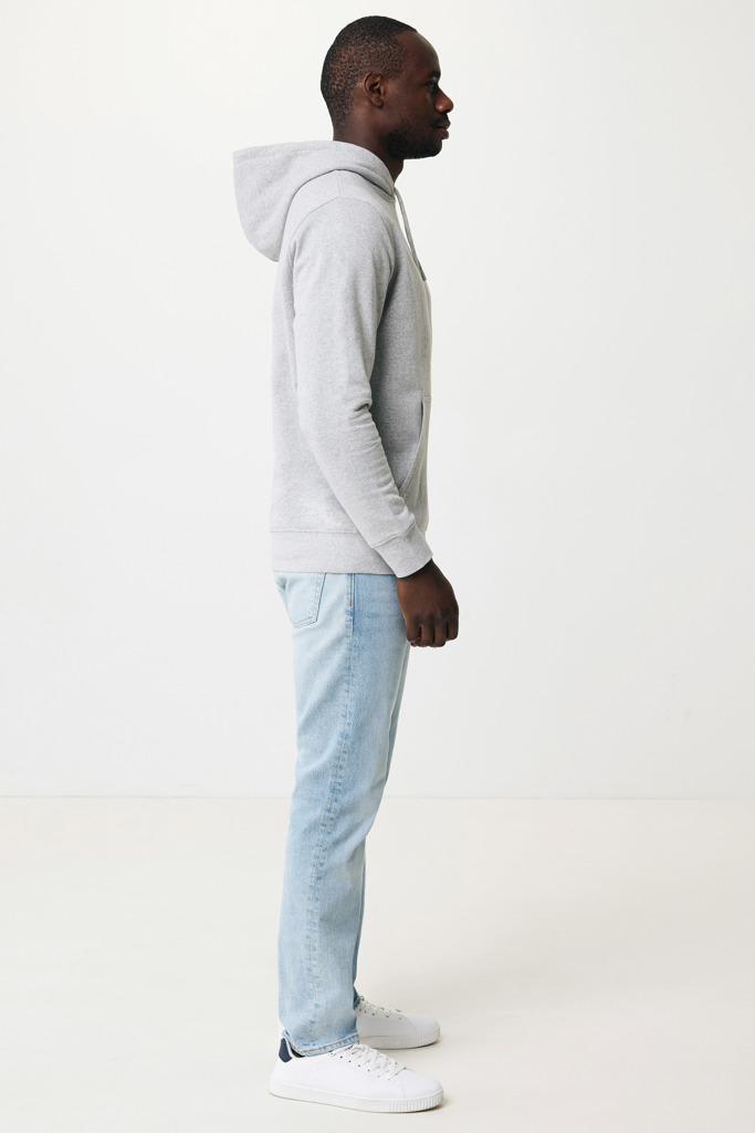 IQONIQ Rila lightweight recycled cotton hoodie