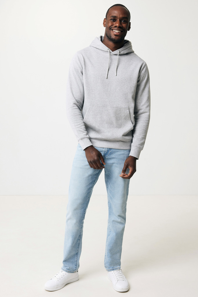 IQONIQ Rila lightweight recycled cotton hoodie