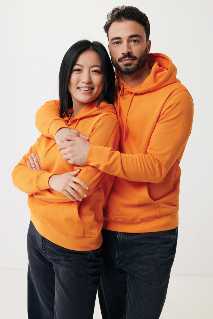 IQONIQ Rila lightweight recycled cotton hoodie