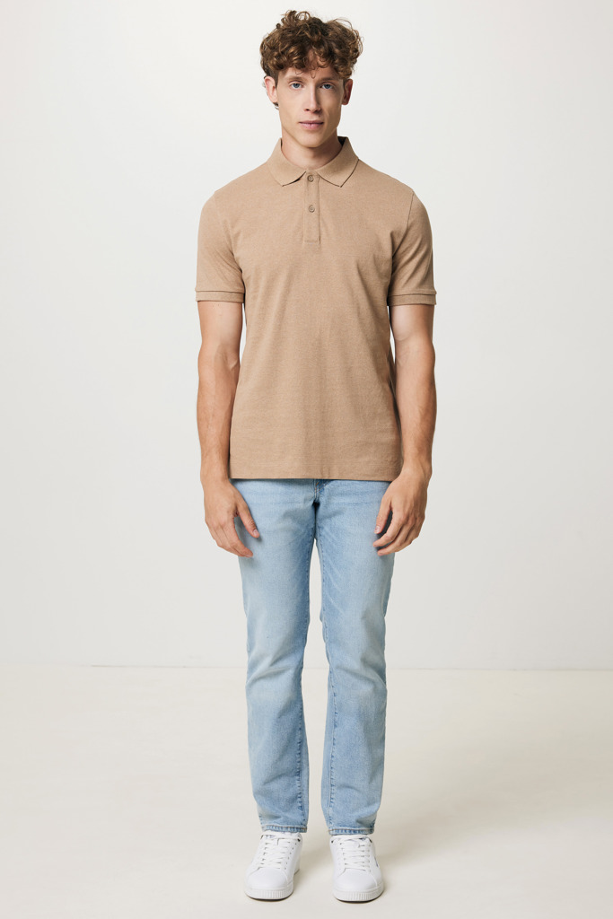 IQONIQ Yosemite Polo Pique Unisex Algodón Reciclado
